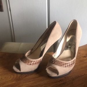 Suede Michael Kors Classy Work Heels Stilettos